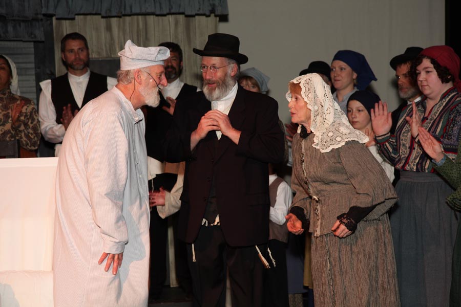 Hugh as the Rabi in the VOS Production of Fiddler on the Roof
